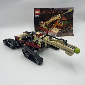 Lego 7476 Dino Attack Iron Predator VEHICLE ONLY 99.9% w Instructions NO FIGURES