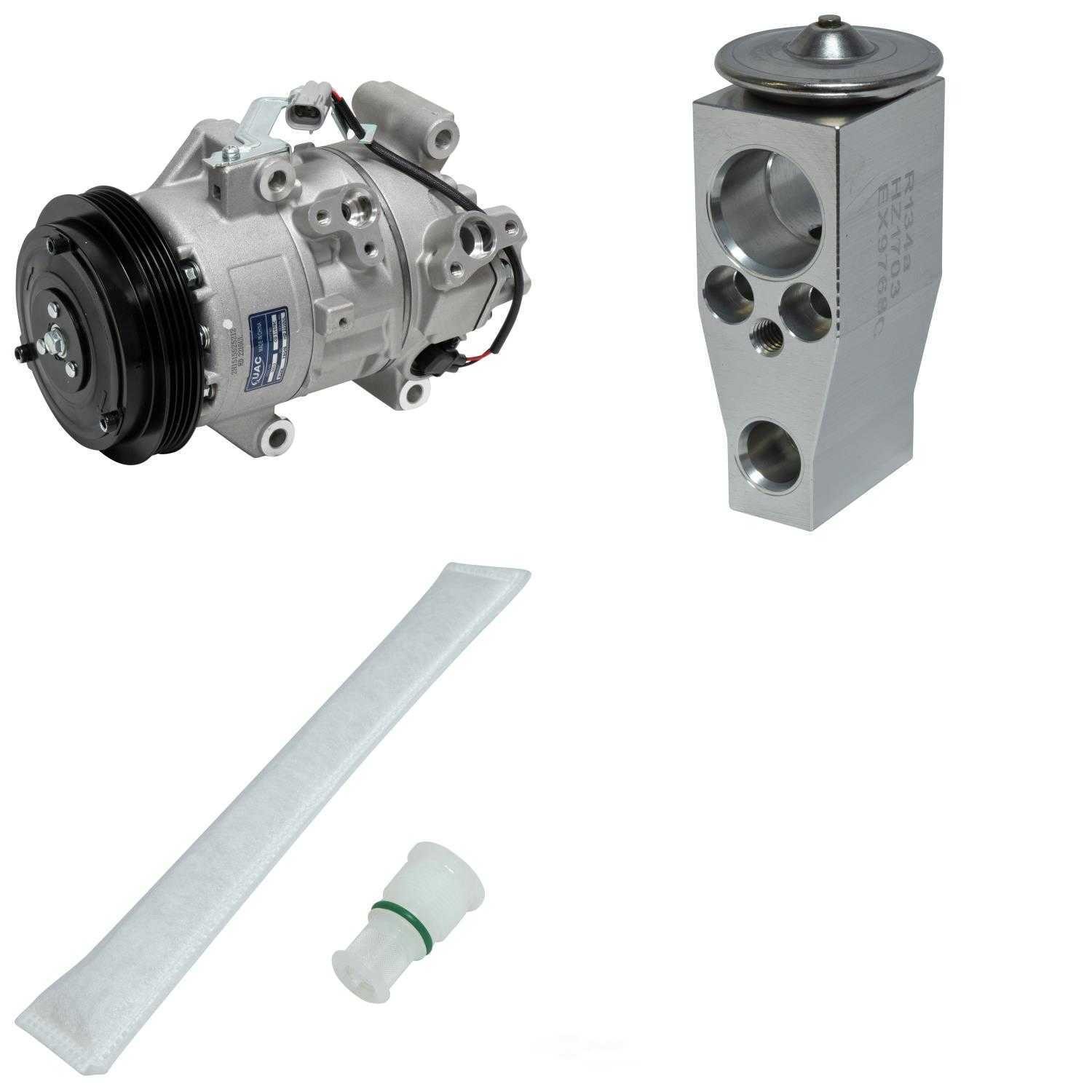 A/C Compressor Replacement Servi fits 2007-2012 Toyota Yaris  UNIVERSAL AIR COND