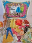 Vintage 1960s 1970s Barbie Mattel Doll Case Clothing Accessories
