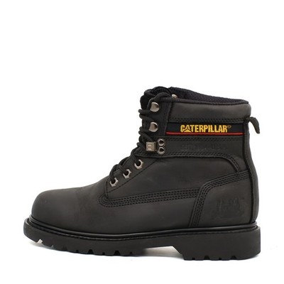 Caterpillar Damen WC73403-909 Stiefel Schwarz Leder CAT Arbeitsstiefel EU 37