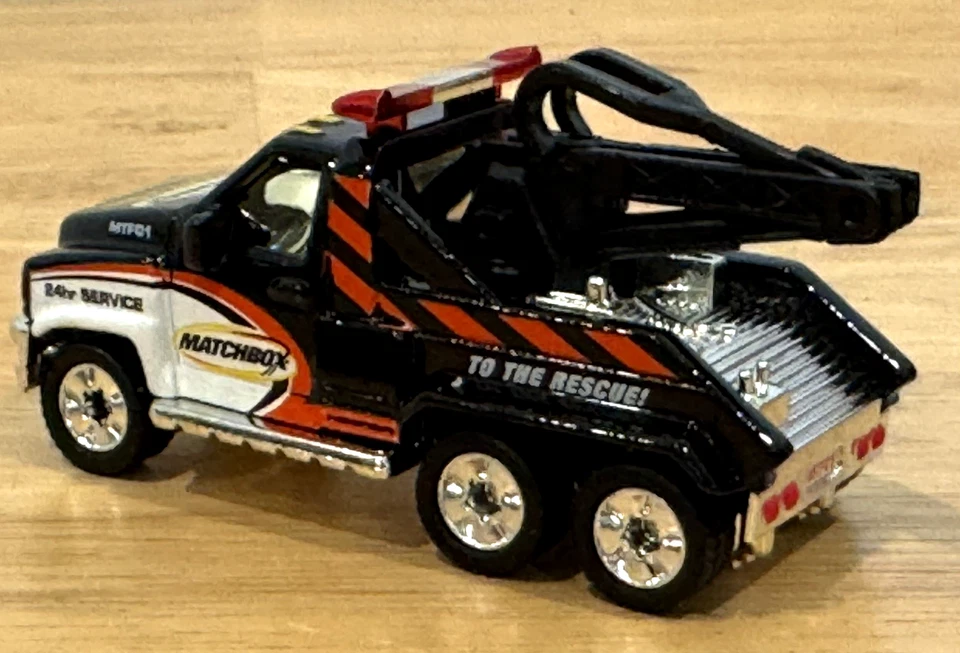 老式全新火柴盒 2001 年图森玩具展特别限量版破坏卡车 — 第 4/4 张图片