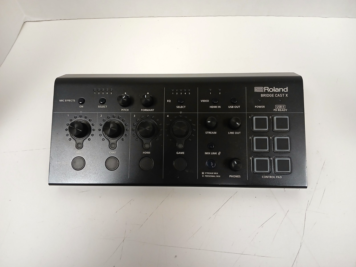 Roland Bridge Cast X Dual Bus Streaming Mixer and Video Capture | eBay