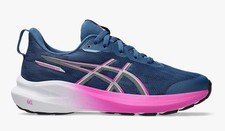 ASICS GT-1000 14 GS Big Kids Size 6.5 Running Shoes Blue/Pink Sneakers NEW