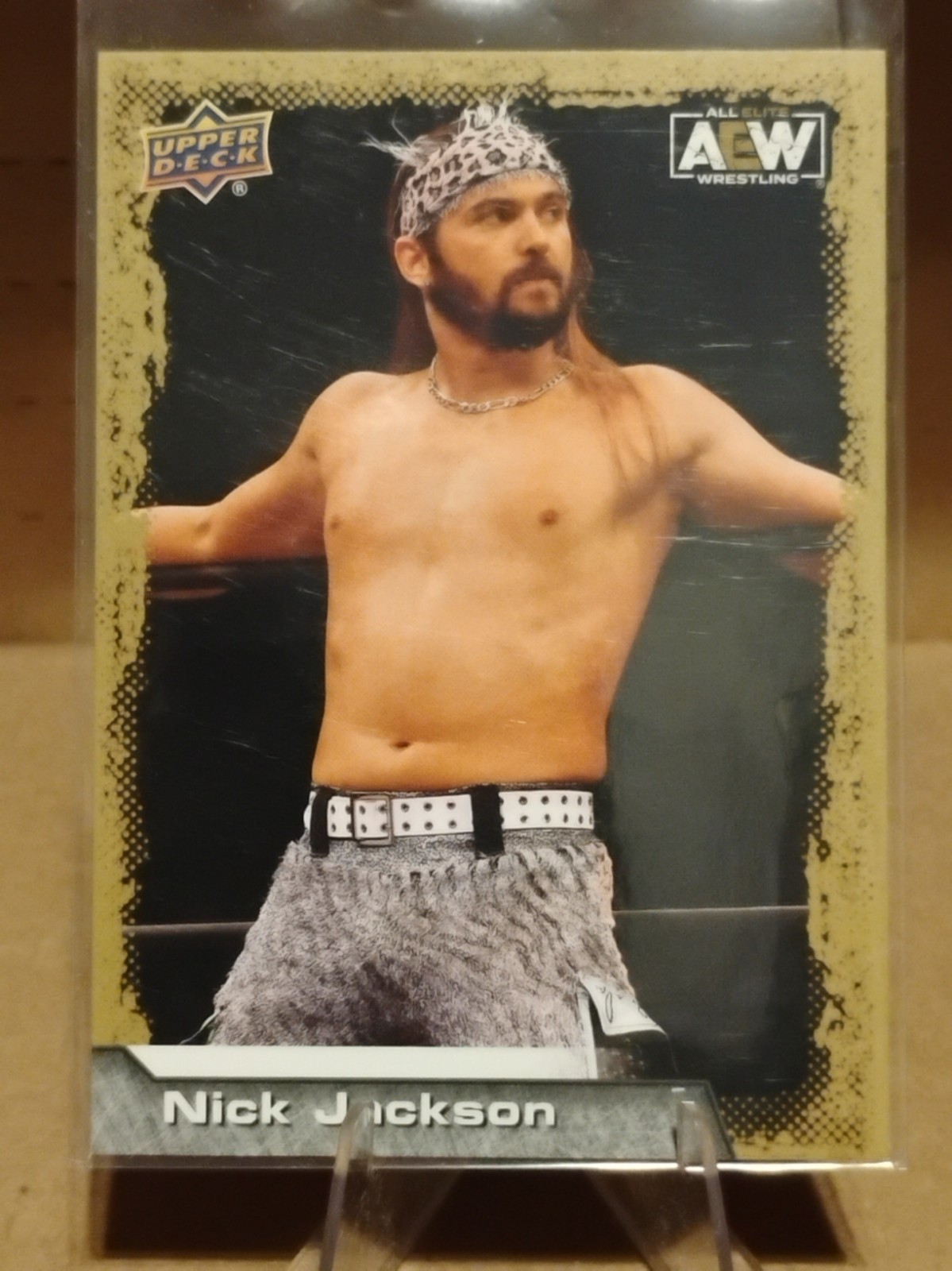 2022 Upper Deck AEW Gold #56 Nick Jackson