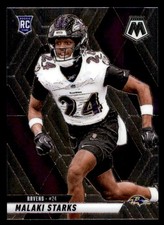 2025 Panini Mosaic #347 Malaki Starks Baltimore Ravens