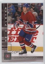 2001-02 ITG Be A Player Memorabilia Martin Rucinsky #248 0a4