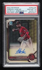 2022 Bowman Chrome Prospect Superfractor 1/1 Jordan Lawlar PSA 10 Auto 04le