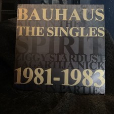 Bauhaus The Singles 1981-1983 1983 UK First Pressing BEG-100E-A-1 DAMONT EX/NM