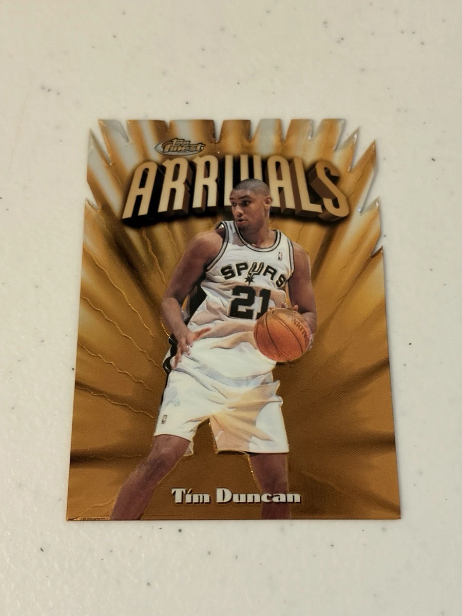 Topps Tim Duncan Basketball Rookie Sports Trading Cards for sale
