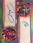 24 Topps Chrome Dual AutographsDA-QB Jayden Daniels/Caleb Williams Never Touched
