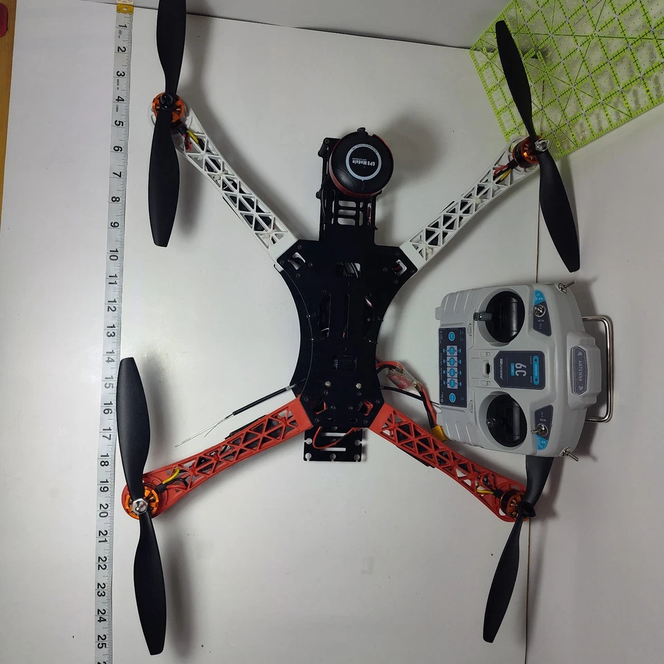Custom Alien 500 GPS Drone RTF APM 2.6 3S/4S Camera Ready w/ TX 10" Props - Image 2 of 4