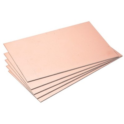 MECCANIXITY PCB Copper Clad Board Laminate 150mm x 100mm x 2mm FR4 Glass Fiber S