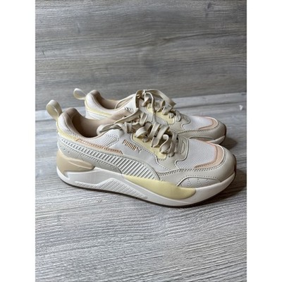 NWOT PUMA X-RAY 2 Square Cream/Yellow 400987-95 Women's Size 9