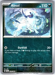 Absol 030/064 Shrouded Fable Reverse Holo Common