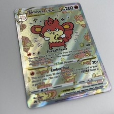 Pokémon TCG Simisear VSTAR GG37/GG70 Crown Zenith Galarian Gallery Card