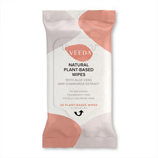 Plant-Based Feminine Wipes   Ph-Balanced, Hypoallergenic  Biodegradable Wipes f