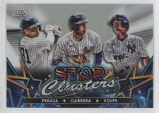 2023 Topps Cosmic Chrome Stars Clusters Oswald Peraza Oswaldo Cabrera #SC-14 1g3