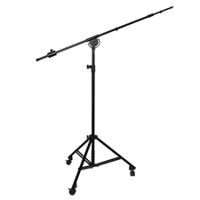 Professional Microphone Stand Heavy Duty 90” Studio Overhead Boom Stand with ...