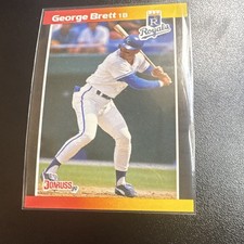 1989 Donruss George Brett #204 Kansas City Royals Base Set Baseball Card