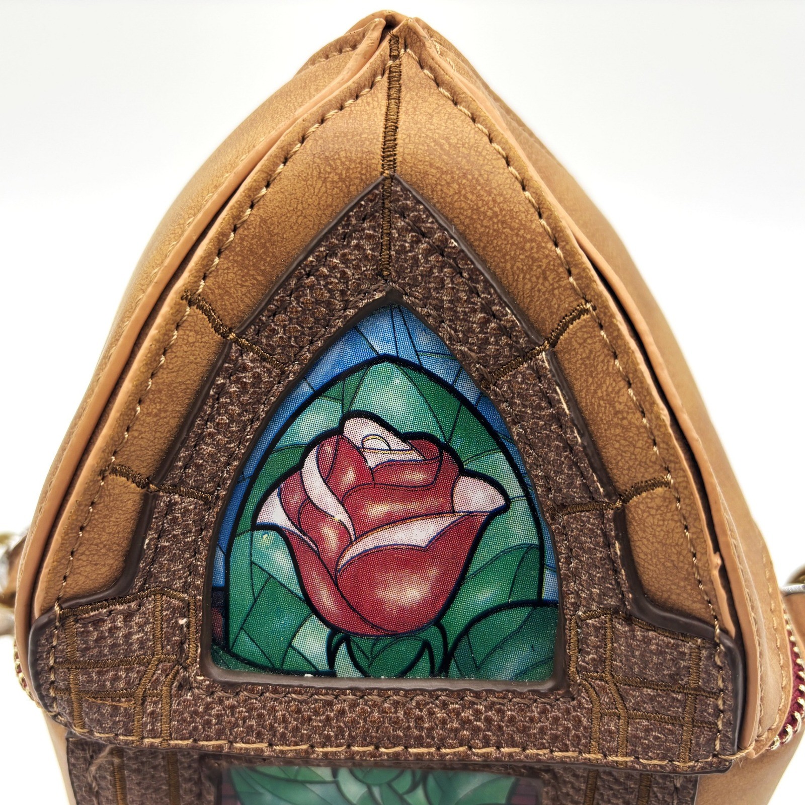 Danielle Nicole Disney Beauty Beast Stained Glass… - image 3