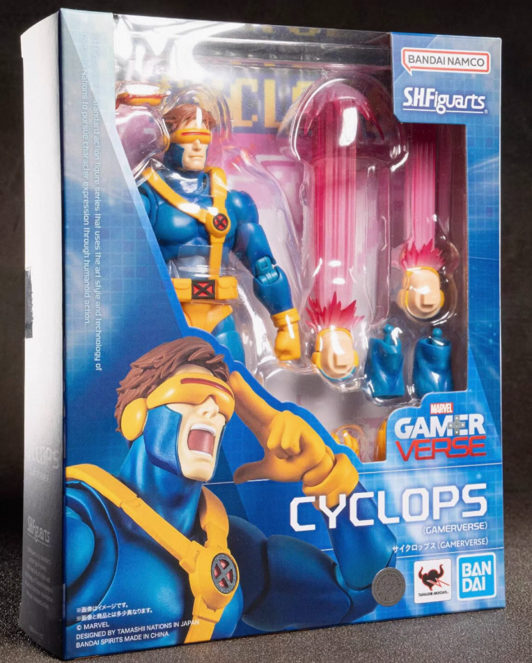 Japan New S.H.Figuarts CYCLOPS (GAMERVERSE) MARVEL X-MEN TAMASHII