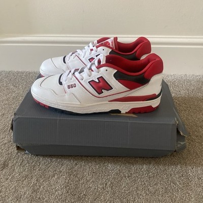 New Balance 550 White Team Red Gr. UK 8,5 BB550SE1 Herren Sneaker ''