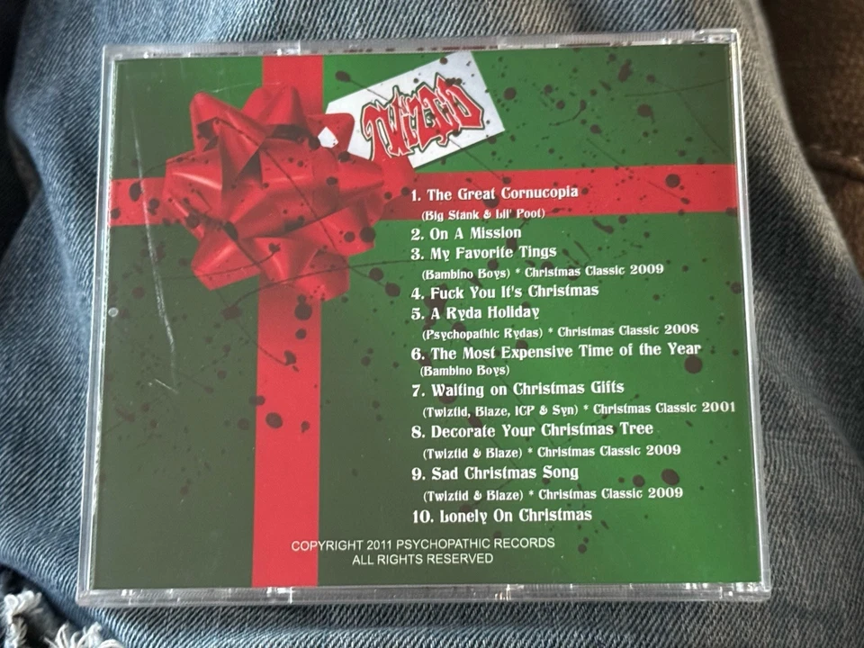 Twiztid A Cut Throat Christmas CD RARE ICP Juggalo Psychopathic Records MNE - Image 2 of 4