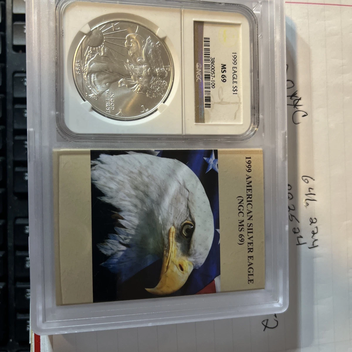 American Eagle MS 69 Graded 1999 Silver Bullion Coins for sale | eBay