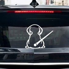 Dog Wiper Sticker for Cars, Waterproof Vinyl Cute Dog Waving Tail Rear Window...