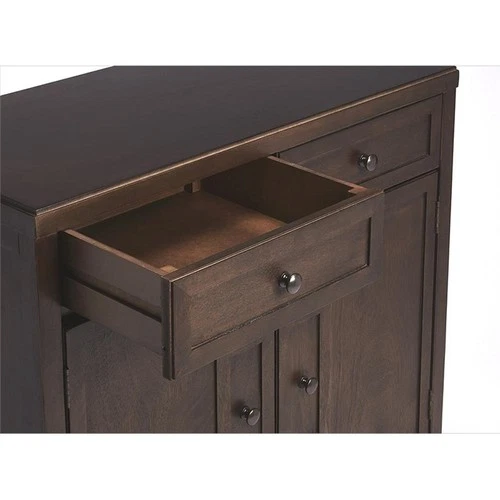 Butler Specialty Imperial Wood Accent Cabinet - Coffee Brown - Picture 7 of 7