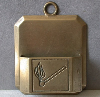 Vintage CERILLAS Brass MATCHBOX MATCHBOX MATCHBOX MATCHBOX MATCHBOX MATCHBOX Holder