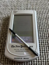 Excalibur The New York Times Deluxe Edition Touch Screen Crossword Puzzle