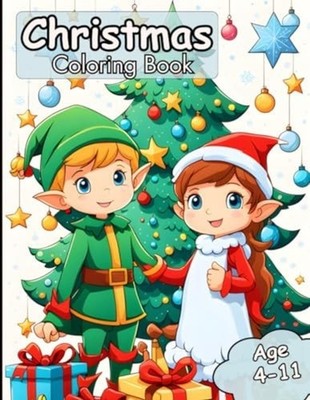 Christmas Coloring Book For Kids Ages 4-12 (Magic Brush - Paperback NEW Magic Br