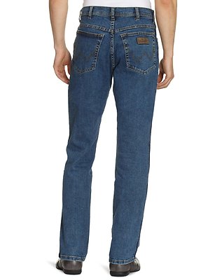Pantaloni Uomo Elasticizzati Stonewash Jeans Uomo Wrangler Texas Stretch Stonewash - Pantaloni Denim Elasticizzati, Taglie Da W30 A W50 Jeans Regular Fit Elasticizzati - Foto 9