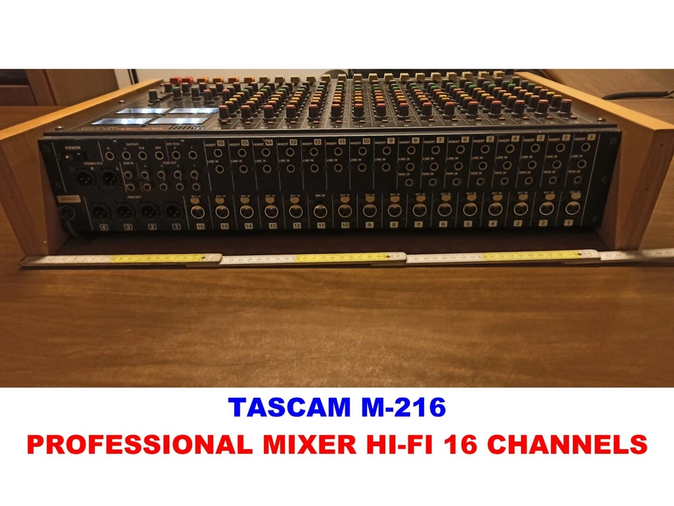 PROFESSIONAL MIXER TASCAM M-216 - Image 4 of 4