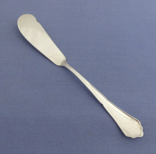 BSF - Englisch Chippendale - Buttermesser -  90er Silber - 15, 7 cm