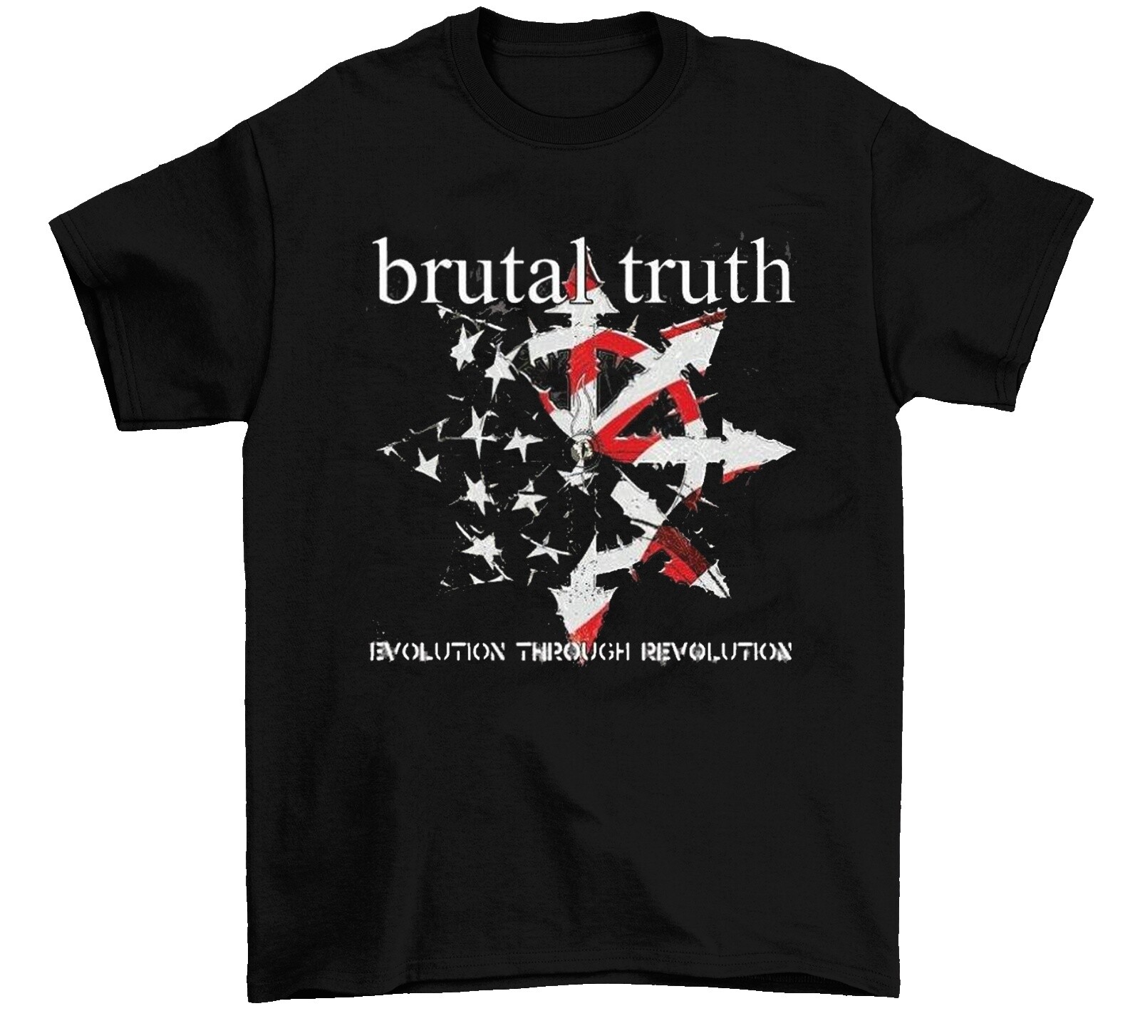 BRUTAL TRUTH Tシャツ　XL　十字架 Brutal Truth - Logo t-shirt – Night Shift Merch