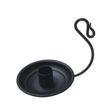 Teardrop TAPER CANDLE HOLDER, Vintage-Look Metal, by The Country House