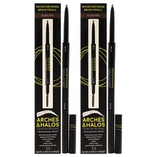 Micro Defining Brow Pencil - Auburn by Arches and Halos - 0.003 oz - Pack of 2