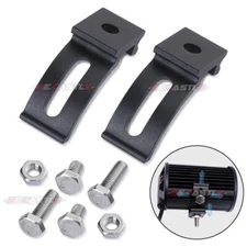 2x LED Light Bar Slide Mounting Brackets Universal for Light Bar Work Pod Lamp