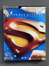 Superman Returns Official Strategy Guide NEW! No poster.