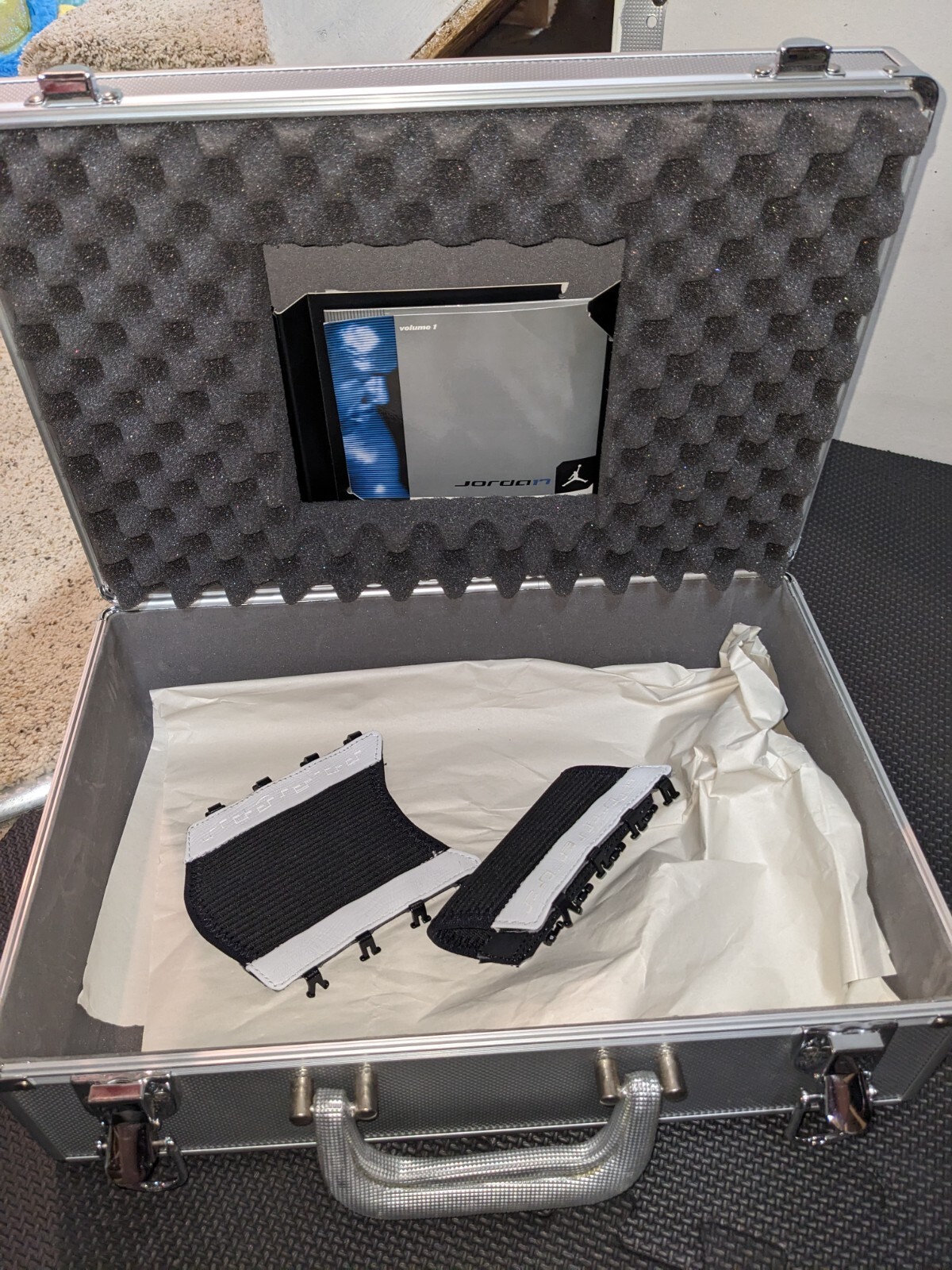 2002 Air Jordan 17 shoe case Briefcase Style "SHOE CASE ONLY" with box