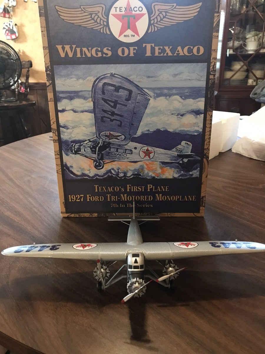 1927 Ford Tri Motor Monoplane Ertl Wings of Texaco Bank First
