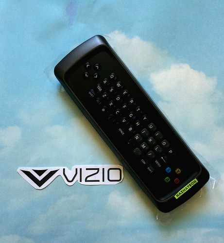 VIZIO 3D QWERTY TV KEY BOARD REMOTE CONTROL, E3D470VX, E3D320VX, E3D320VX - Picture 2 of 2