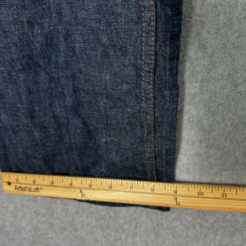 Vintage Maverick Jean Women 14 Dark Wash High Rise Straight Leg Denim Pants - Picture 11 of 24