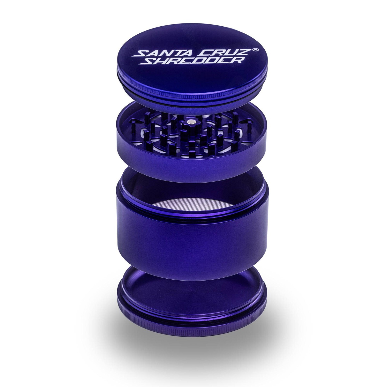 Santa Cruz Shredder JUMBO 4 Piece Grinder 4" w/ Textured Gri