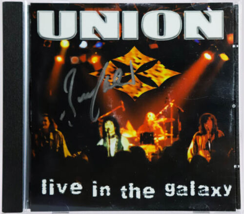 CD - UNION - LIVE IN THE GALAXY - AUTOGRAPHED BY BRUCE KULICK - KISS - C612507