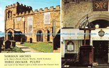 R551874 Norman Arches St Marys Parish Church Whitby North Yorkshire Three Decker