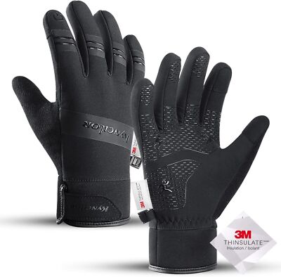 Winter Gloves for Men and Women, Touch Screen Warm Gloves, Waterproof Gloves