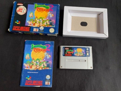 Lemmings 2 the Tribes Super Nintendo SNES Spiel PAL - OVP Versand